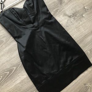 Small Bebe strapless dress